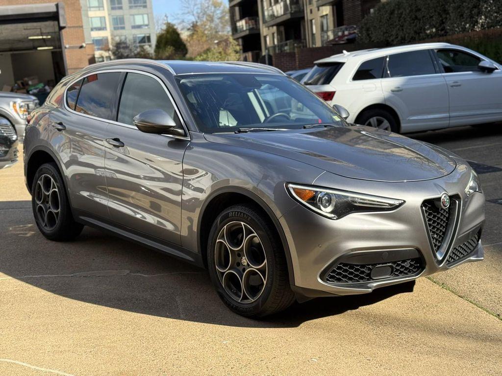 used 2018 Alfa Romeo Stelvio car, priced at $14,995