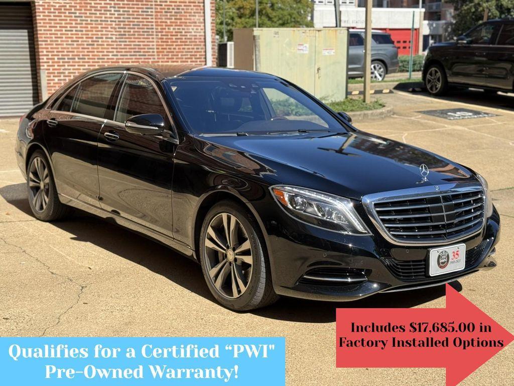 used 2015 Mercedes-Benz S-Class car, priced at $29,495