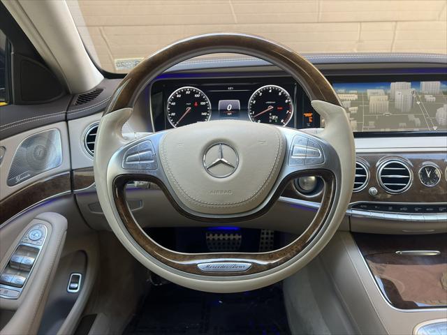 used 2015 Mercedes-Benz S-Class car, priced at $24,995