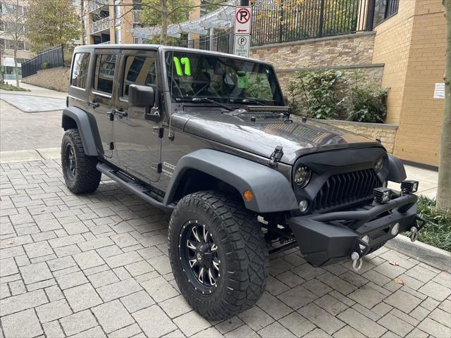 used 2017 Jeep Wrangler Unlimited car, priced at $22,195