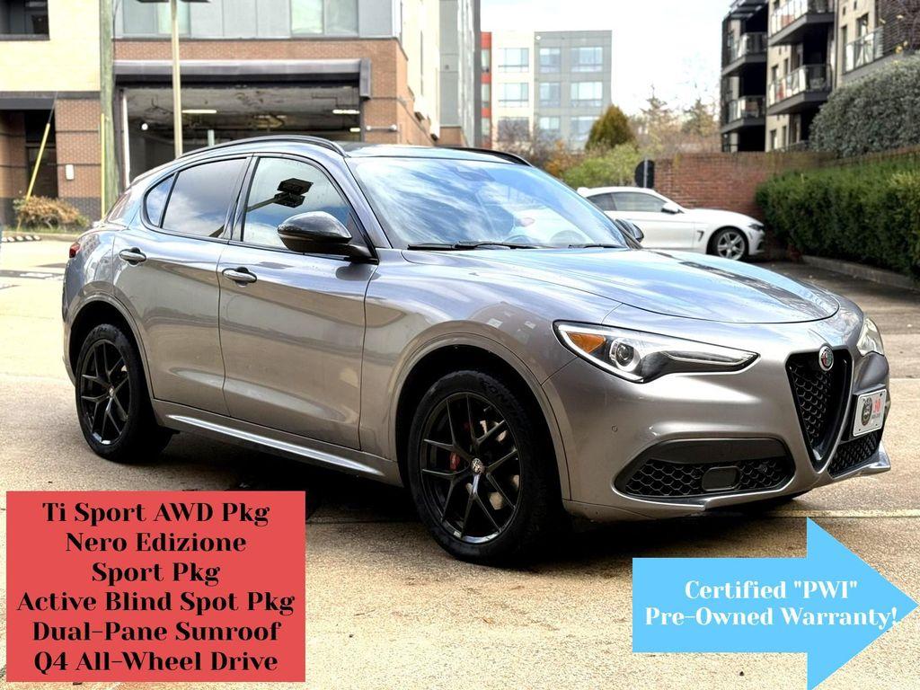 used 2020 Alfa Romeo Stelvio car, priced at $19,995