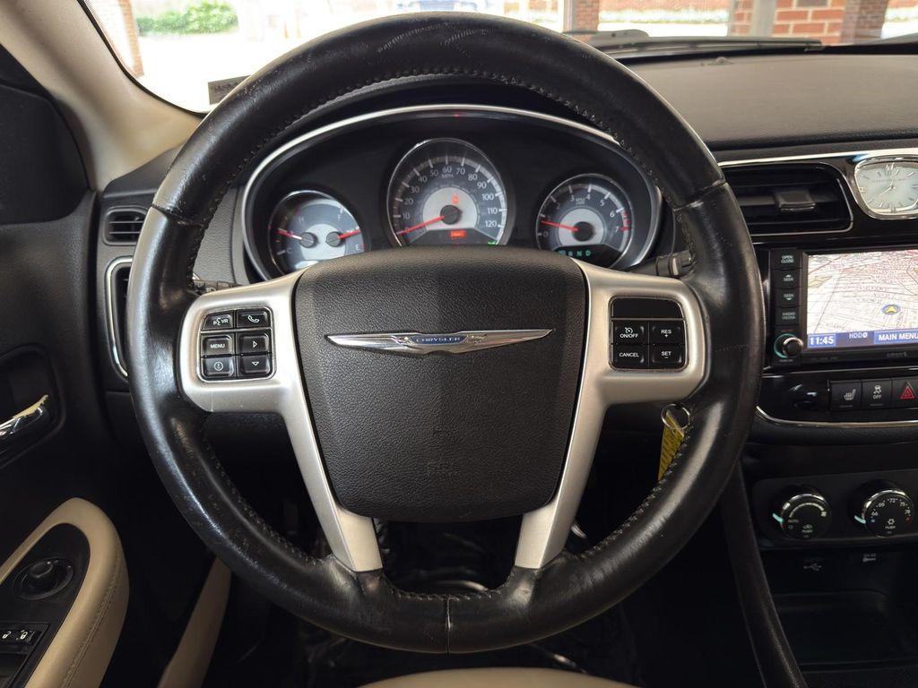 used 2012 Chrysler 200 car, priced at $3,495