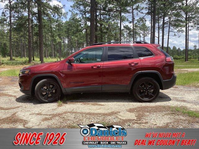 used 2021 Jeep Cherokee car, priced at $22,390