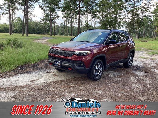 used 2022 Jeep Compass car, priced at $23,920