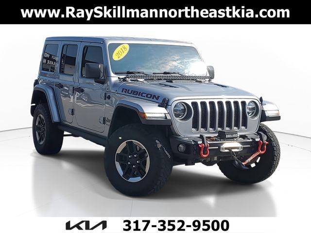 used 2018 Jeep Wrangler Unlimited car, priced at $21,969