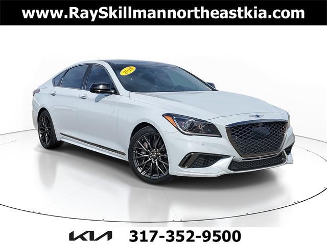 used 2018 Genesis G80 car, priced at $17,777