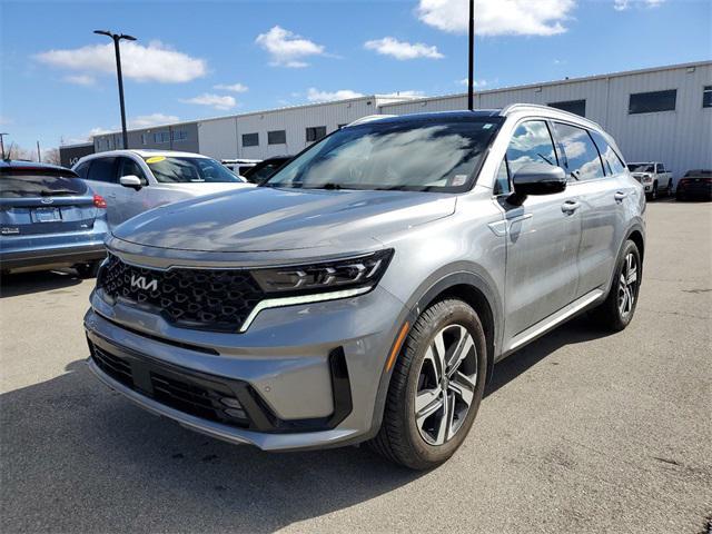 used 2022 Kia Sorento Plug-In Hybrid car, priced at $27,807