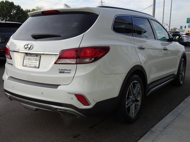 used 2017 Hyundai Santa Fe car, priced at $14,412