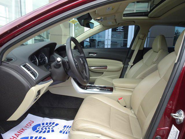used 2016 Acura TLX car, priced at $17,500