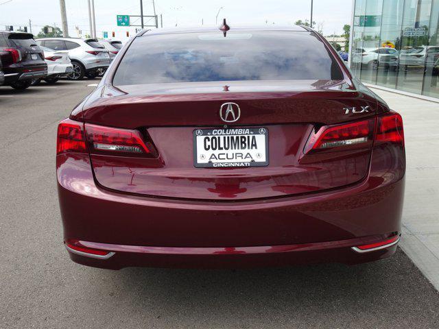 used 2016 Acura TLX car, priced at $17,500