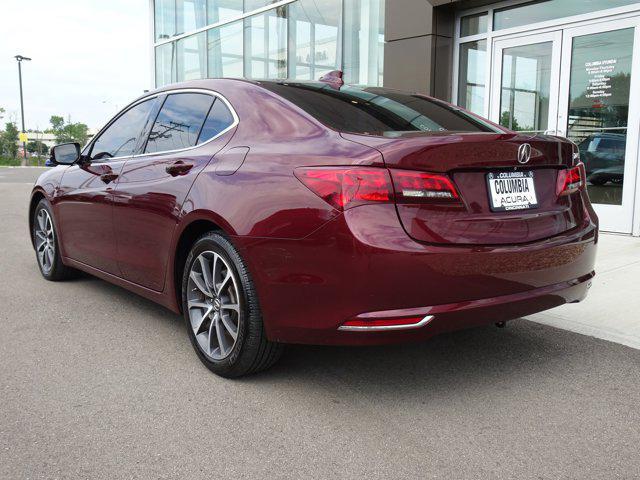 used 2016 Acura TLX car, priced at $17,500