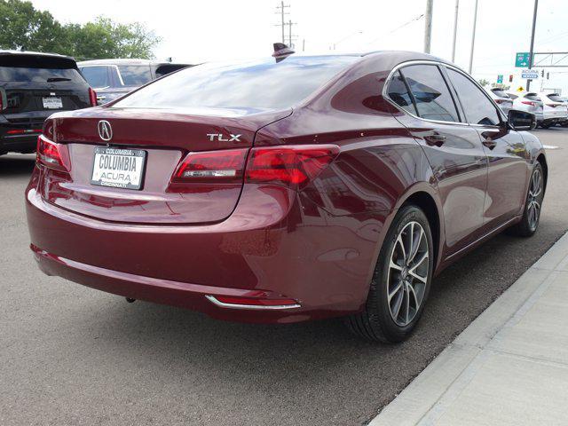 used 2016 Acura TLX car, priced at $17,500