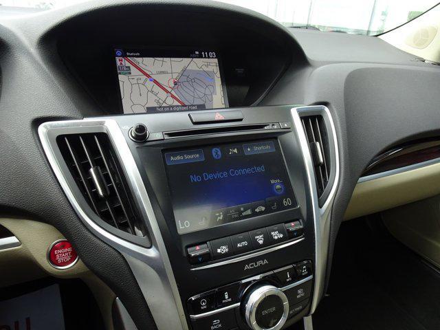 used 2016 Acura TLX car, priced at $17,500
