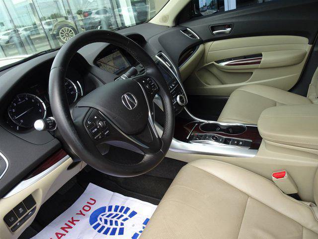 used 2016 Acura TLX car, priced at $17,500