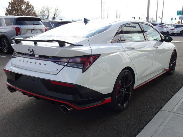 new 2025 Hyundai Elantra car, priced at $35,100