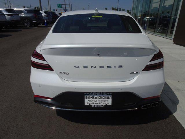 used 2023 Genesis G70 car, priced at $48,085