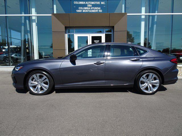 used 2022 Acura TLX car, priced at $32,900