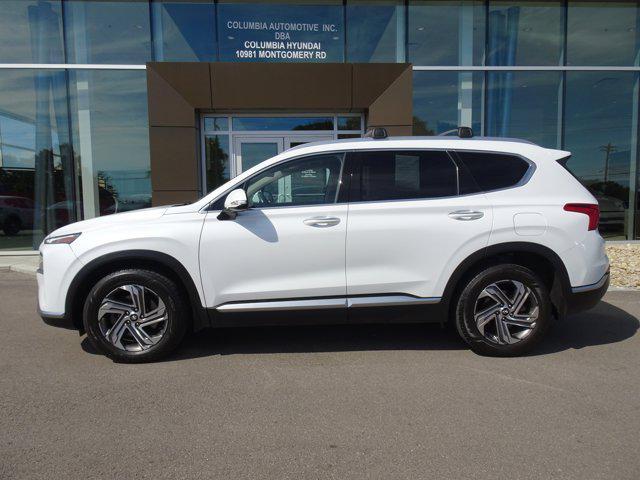 used 2021 Hyundai Santa Fe car, priced at $19,554