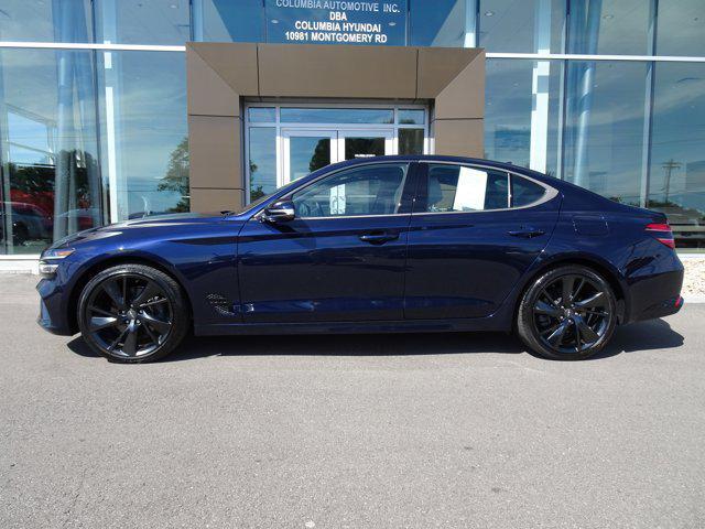 used 2023 Genesis G70 car, priced at $33,445