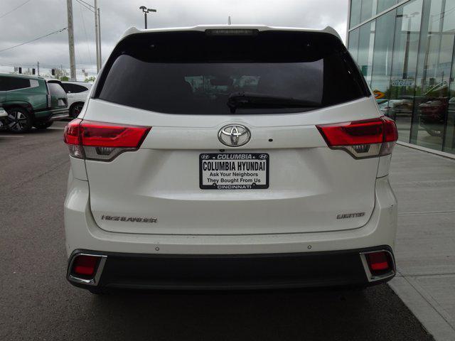 used 2018 Toyota Highlander car, priced at $23,010