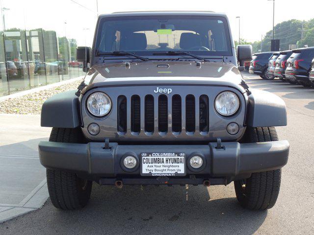 used 2016 Jeep Wrangler Unlimited car, priced at $19,500