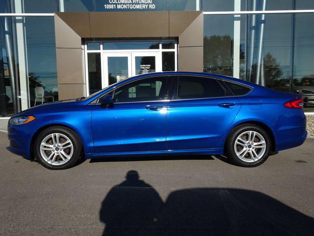 used 2018 Ford Fusion car, priced at $13,483
