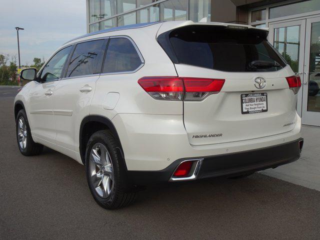 used 2017 Toyota Highlander car, priced at $18,282