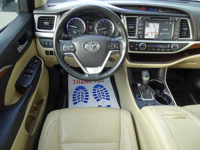 used 2017 Toyota Highlander car, priced at $18,282