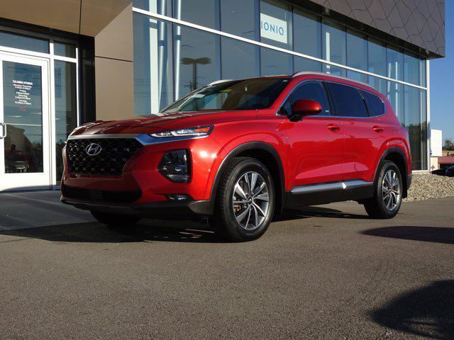 used 2020 Hyundai Santa Fe car, priced at $19,995
