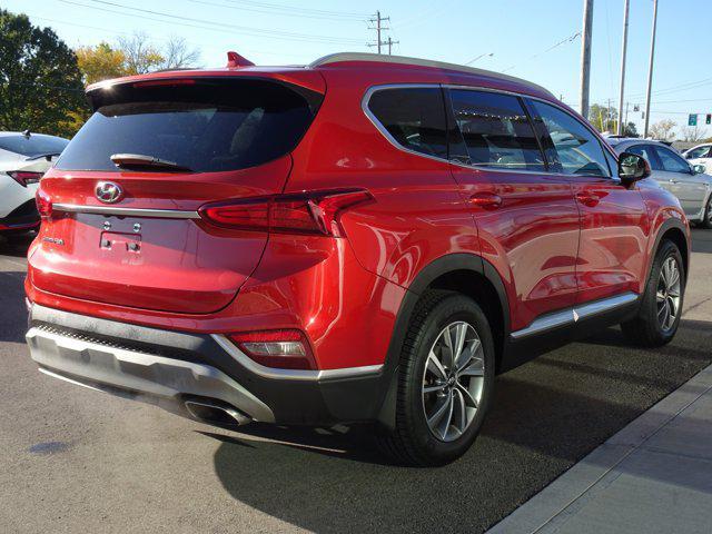used 2020 Hyundai Santa Fe car, priced at $19,995