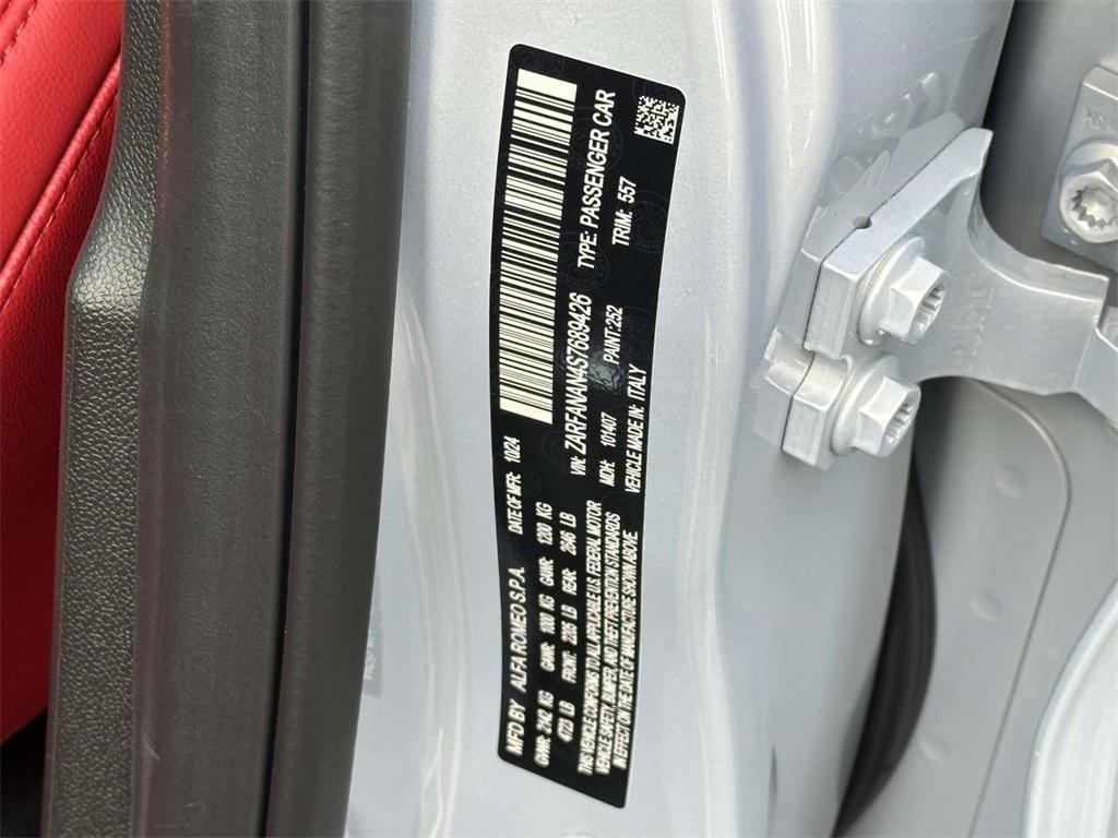 new 2025 Alfa Romeo Giulia car, priced at $51,285