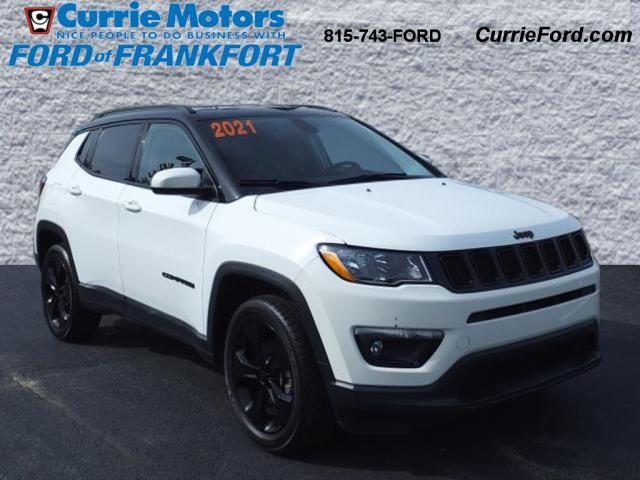 used 2021 Jeep Compass car, priced at $21,454