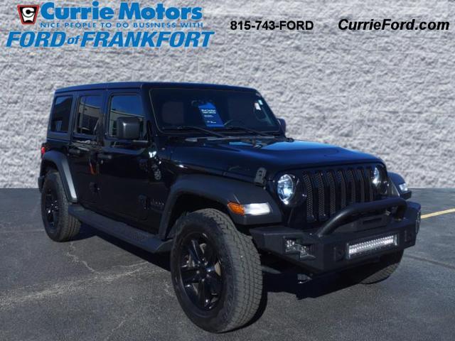 used 2021 Jeep Wrangler Unlimited car, priced at $31,669