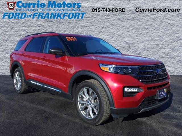 used 2021 Ford Explorer car, priced at $32,991