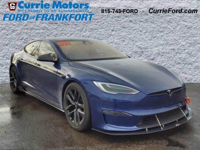 used 2021 Tesla Model S car, priced at $50,995