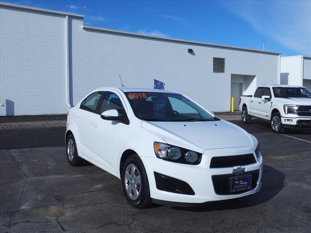 used 2016 Chevrolet Sonic car, priced at $9,998