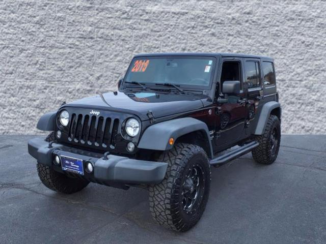 used 2015 Jeep Wrangler Unlimited car, priced at $19,525