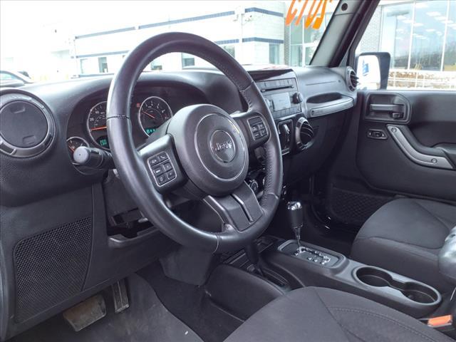 used 2015 Jeep Wrangler Unlimited car, priced at $19,525