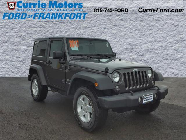 used 2017 Jeep Wrangler car, priced at $18,918