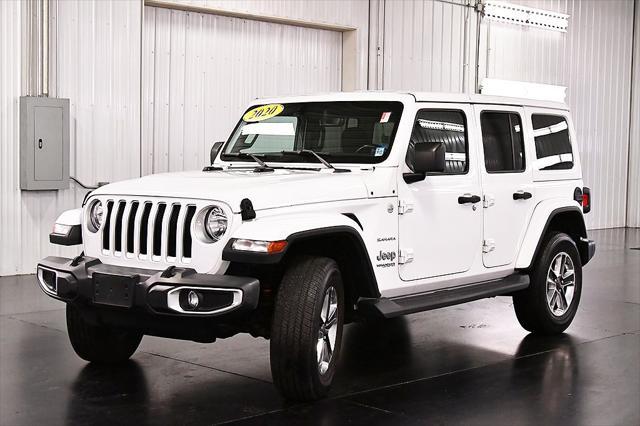 used 2020 Jeep Wrangler Unlimited car, priced at $32,499