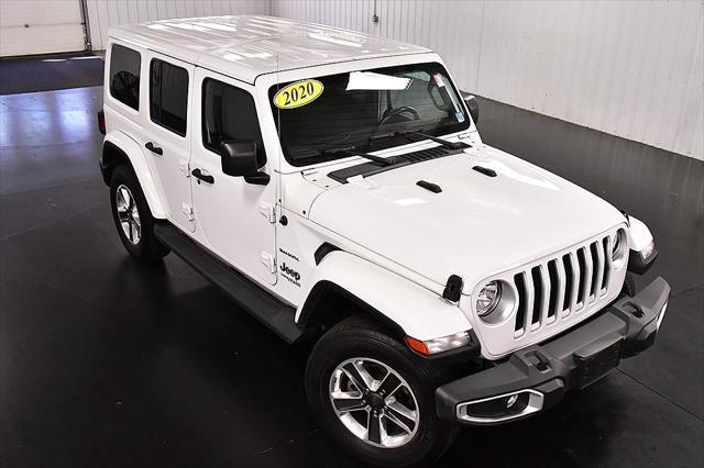 used 2020 Jeep Wrangler Unlimited car, priced at $32,499