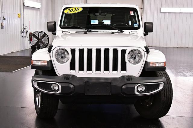 used 2020 Jeep Wrangler Unlimited car, priced at $32,499