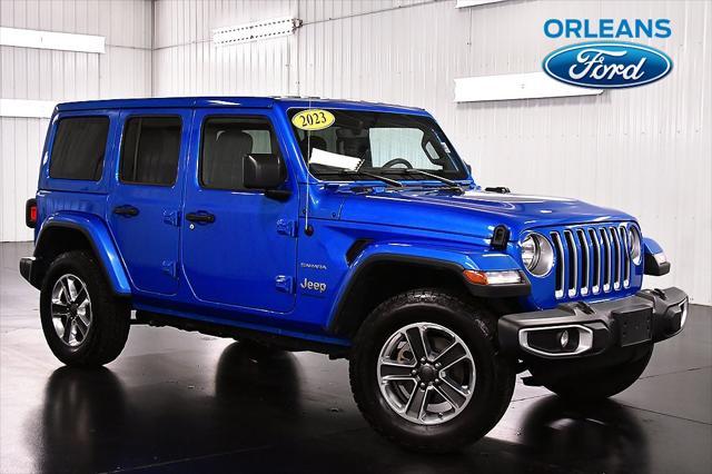 used 2023 Jeep Wrangler car, priced at $35,000