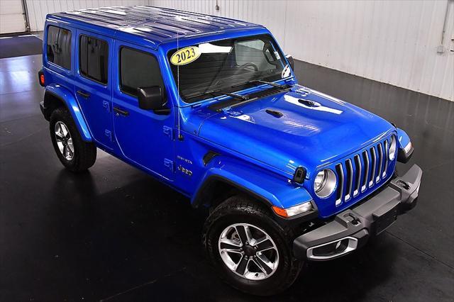 used 2023 Jeep Wrangler car, priced at $35,000