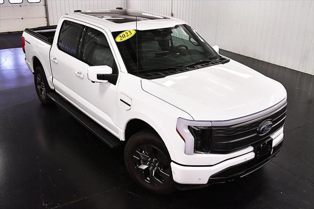 used 2023 Ford F-150 Lightning car, priced at $49,989