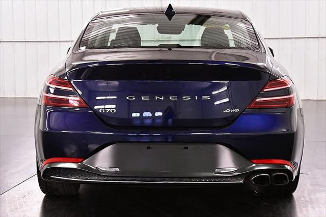 used 2023 Genesis G70 car, priced at $30,995