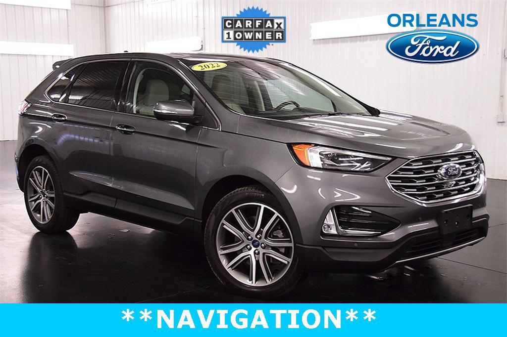 used 2022 Ford Edge car, priced at $29,375