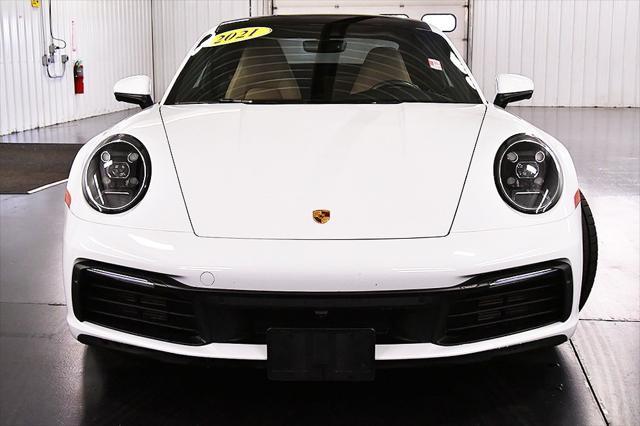 used 2021 Porsche 911 car, priced at $109,900