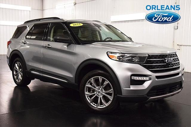 used 2022 Ford Explorer car, priced at $33,788