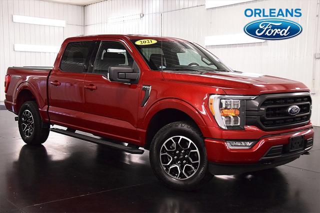 used 2021 Ford F-150 car, priced at $37,781